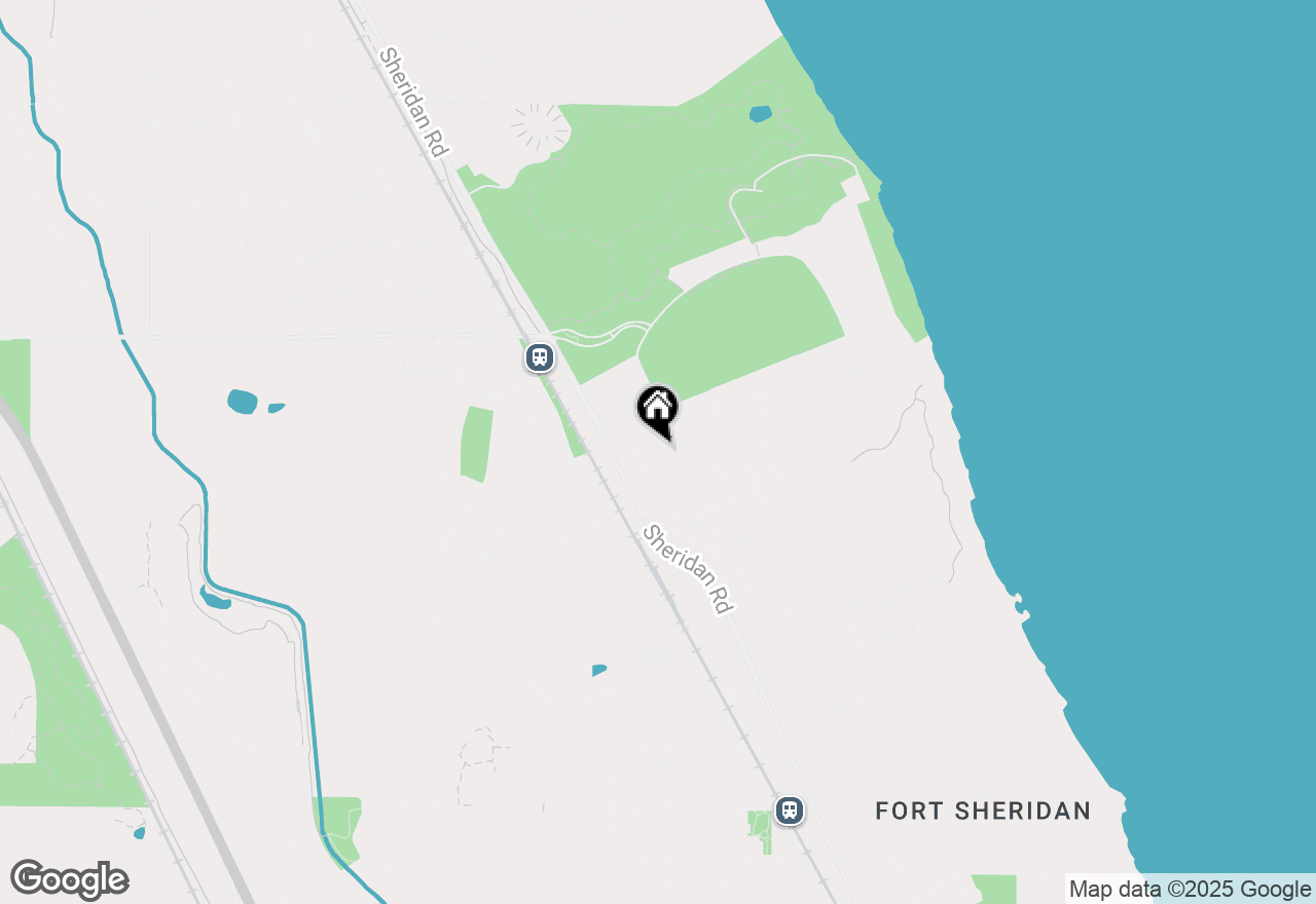 Map of 24 Pralls Loop, Highwood, IL 60040