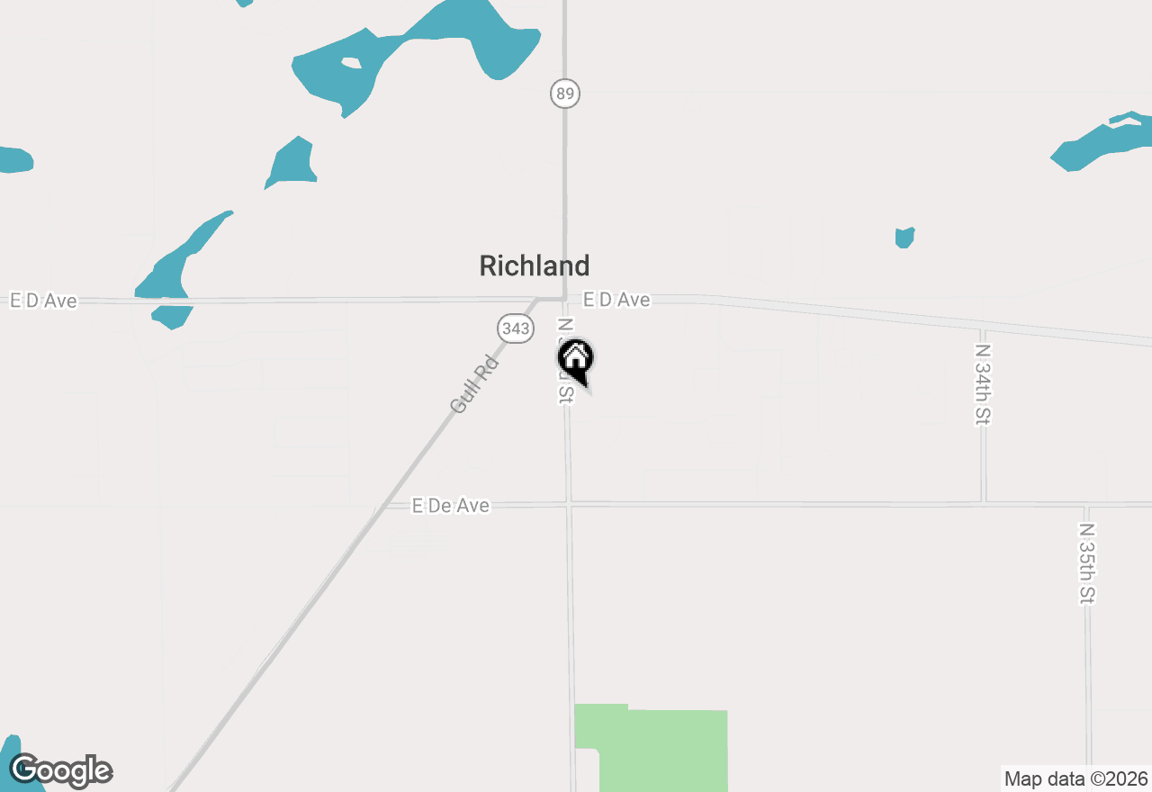 Map of 7750 N 32nd Street, Richland, MI 49083