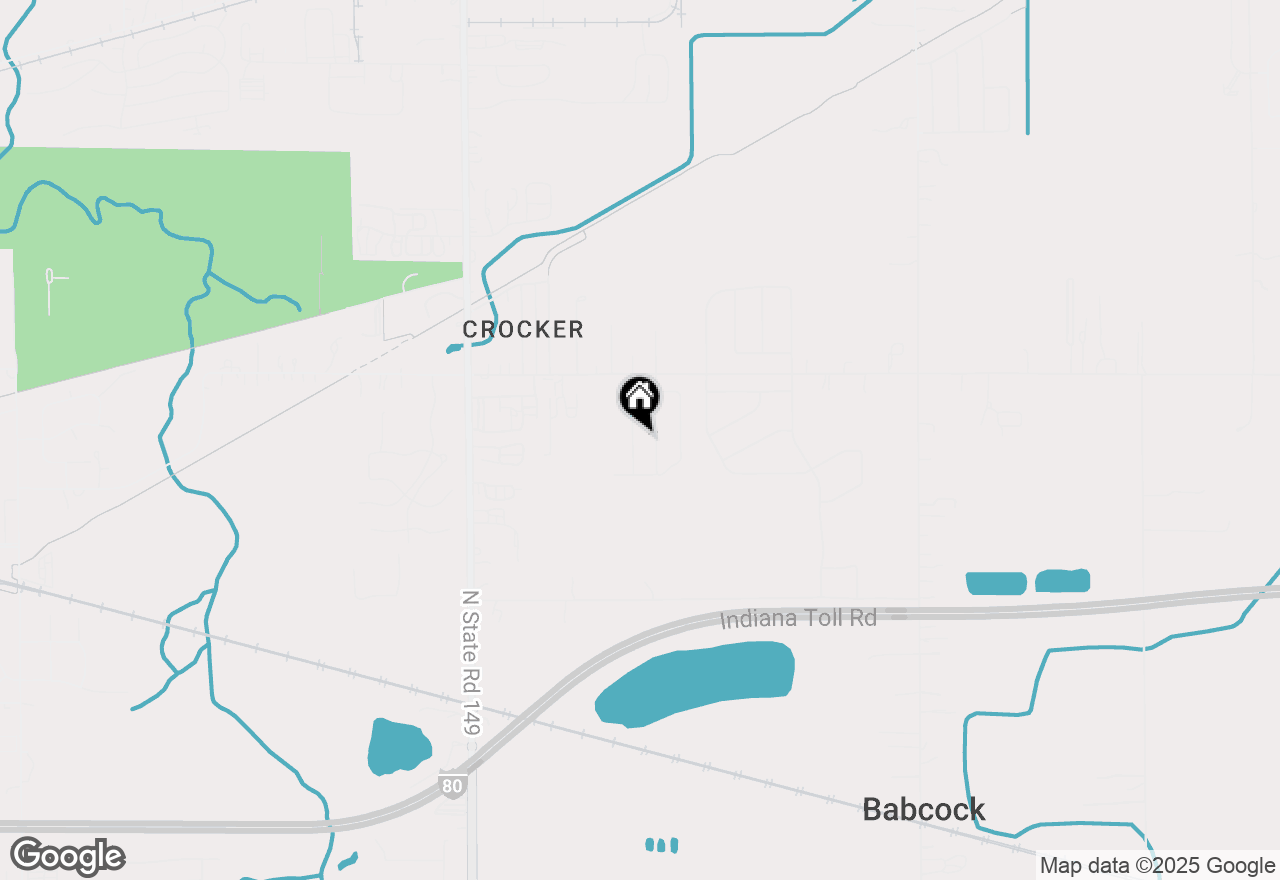 Map of 2513 Springdale Street, Chesterton, IN 46304