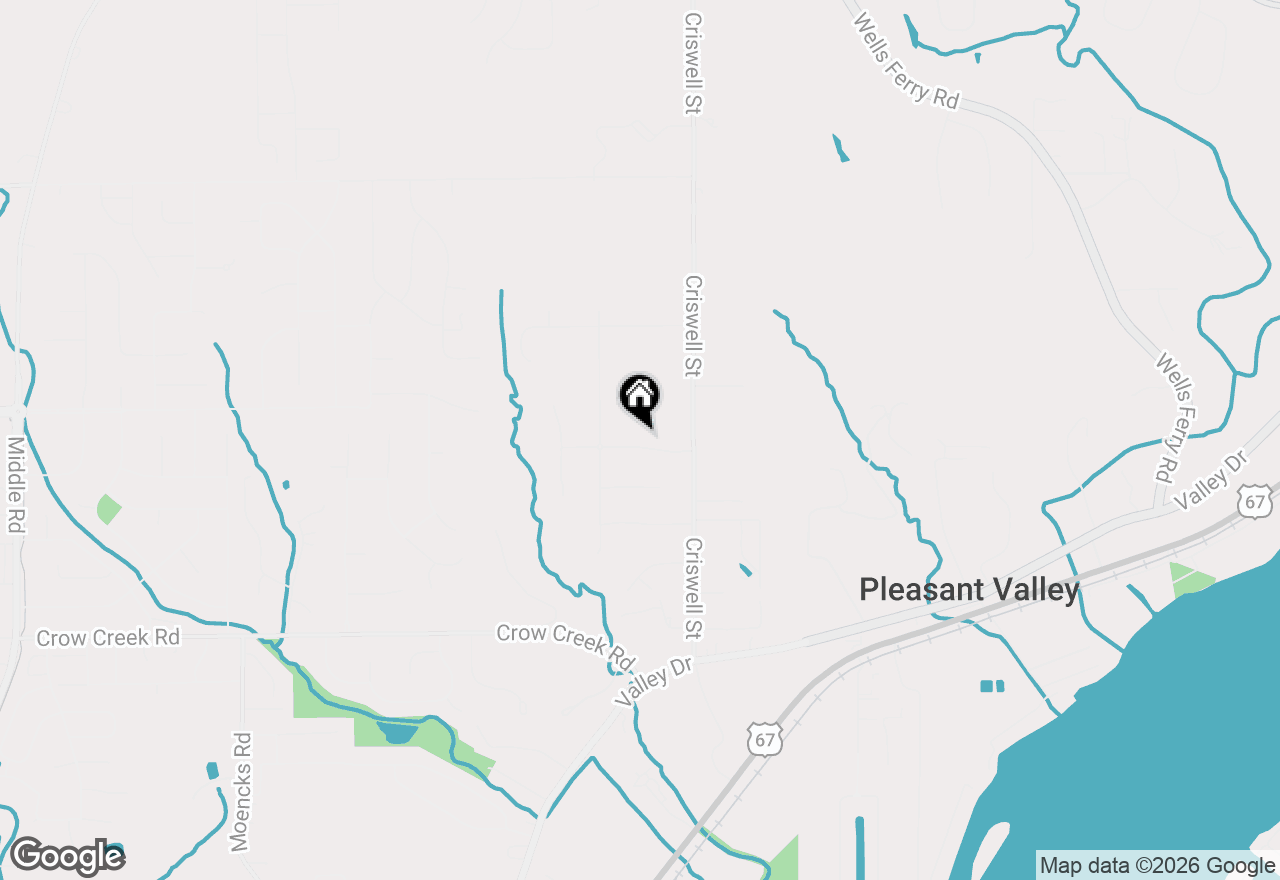 Map of 6830 Wilderness Pointe Drive, Bettendorf, IA 52722