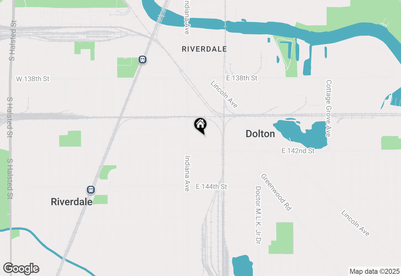 Map of 240 E 141st Place, Dolton, IL 60419