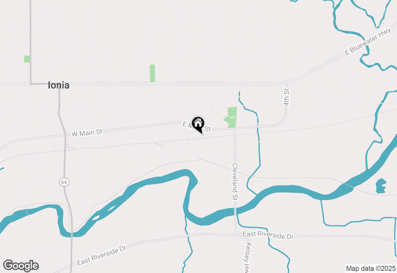 Map of 514 Blanchard Court, Ionia, MI 48846