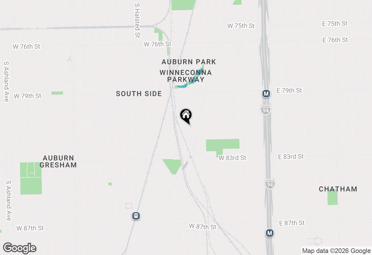 Map of 509 W 81st Street, Chicago, IL 60620