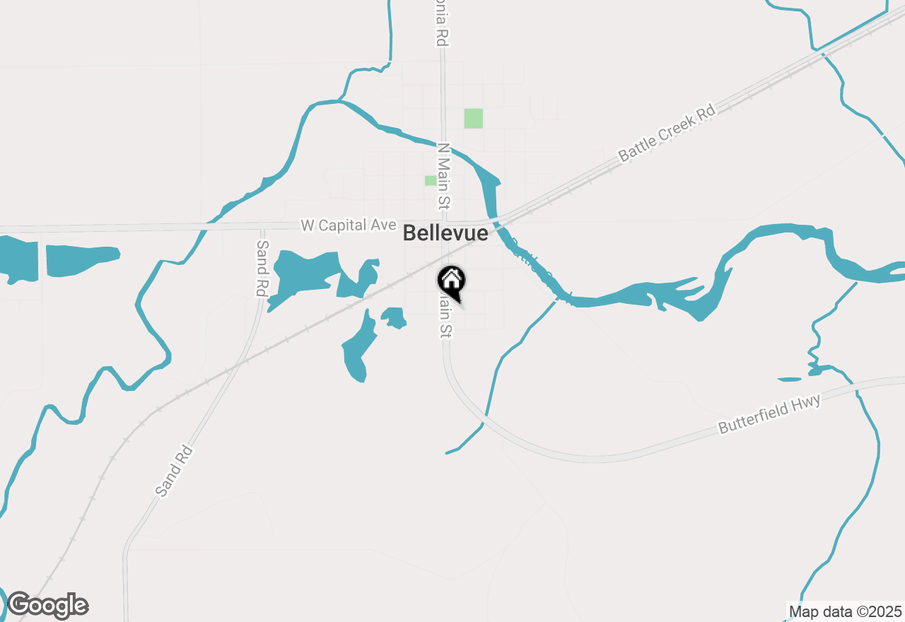 Map of 420 S Main Street, Bellevue, MI 49021