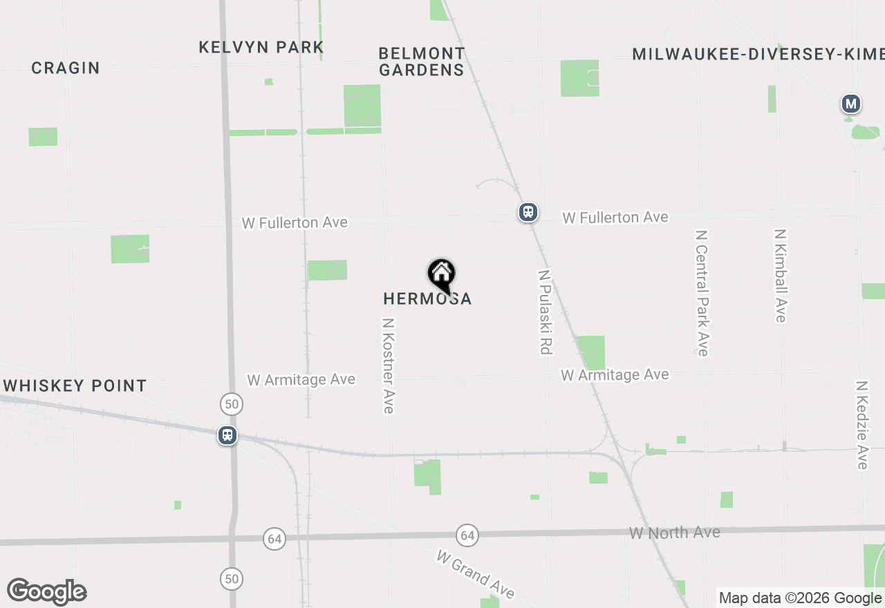 Map of 2150 N Tripp Avenue, Chicago, IL 60639