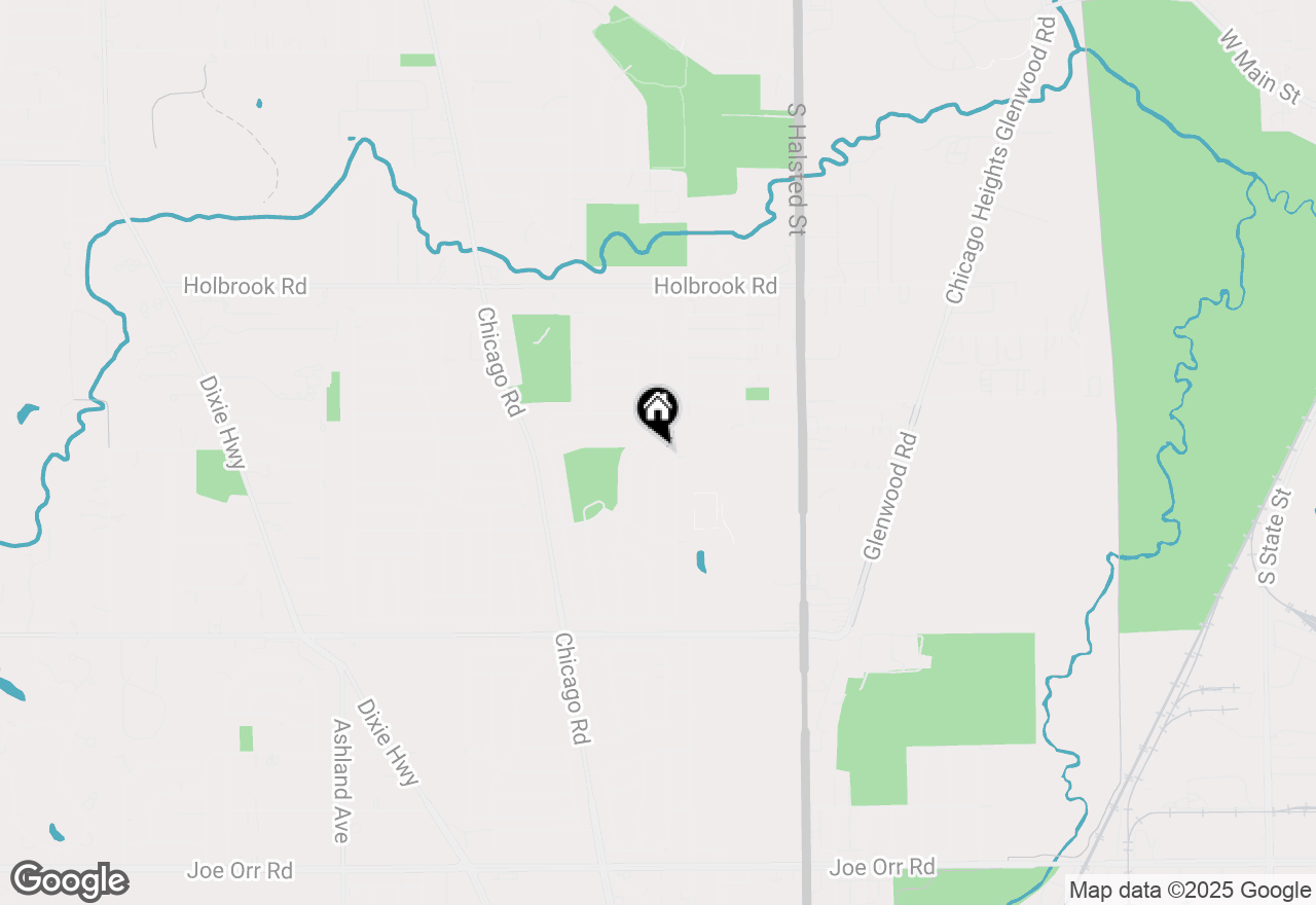 Map of 176 N Floyd Lane, Chicago Heights, IL 60411