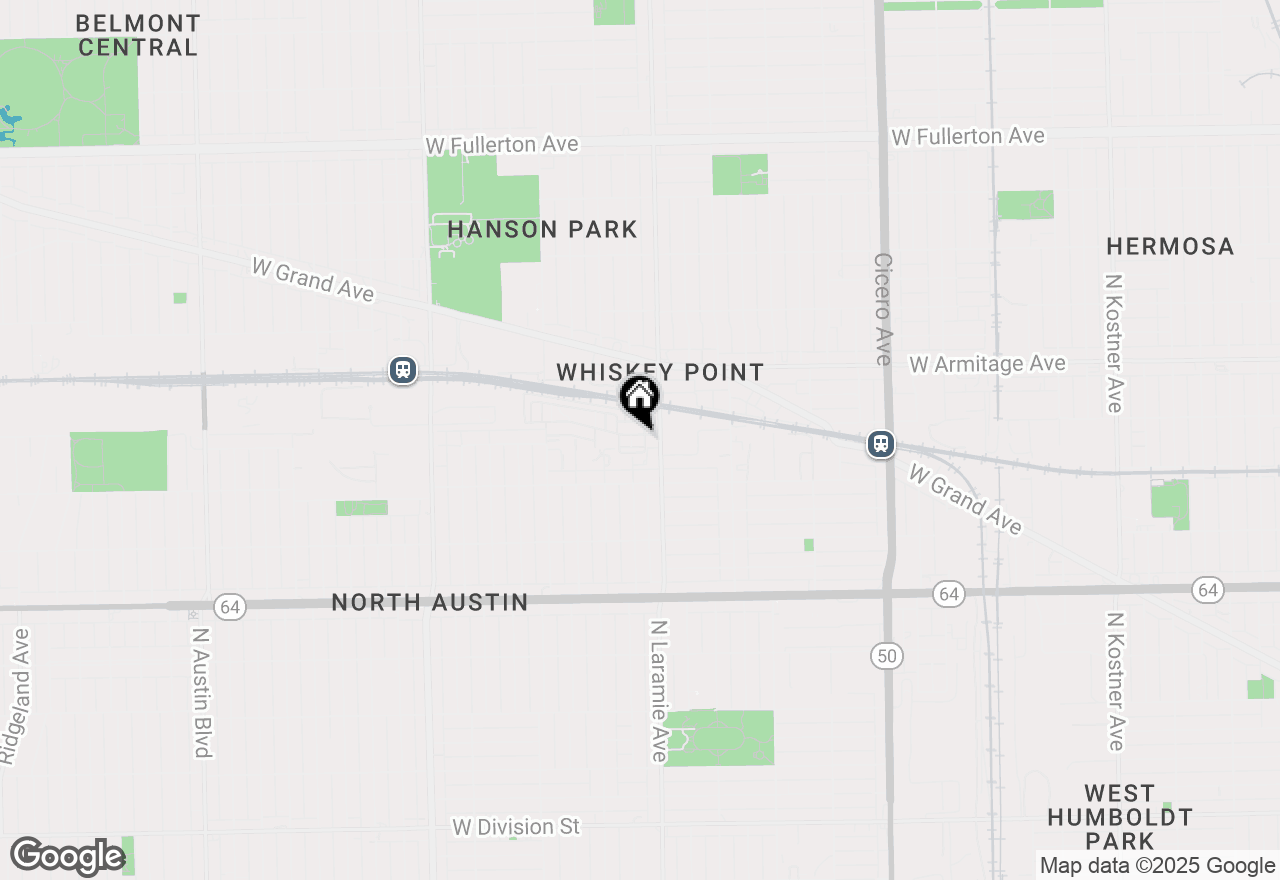 Map of 5213 W Galewood Avenue, Chicago, IL 60639