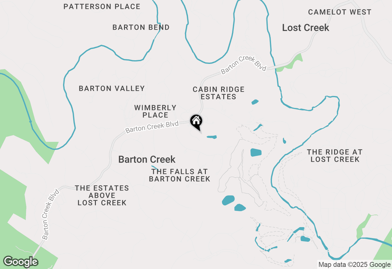 Map of 2305 Barton Creek Blvd #20, Austin, TX 78735