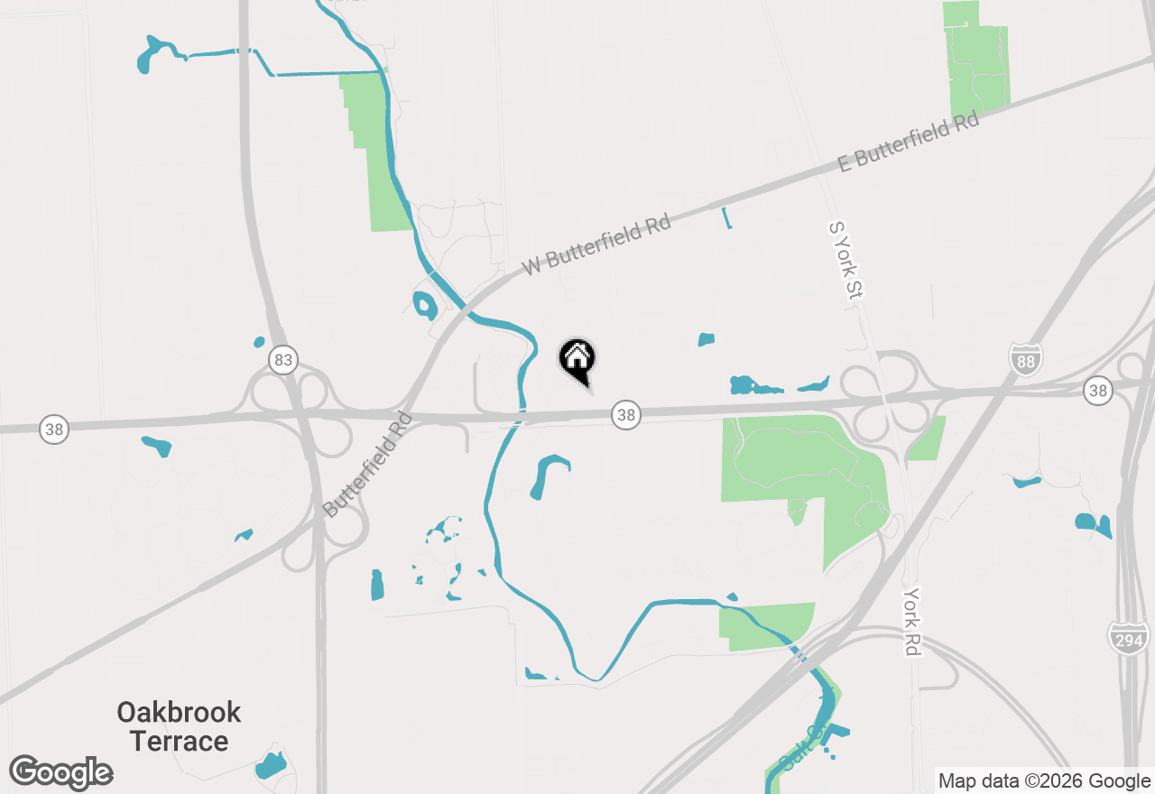 Map of 1 Maple Tree Court, Elmhurst, IL 60126