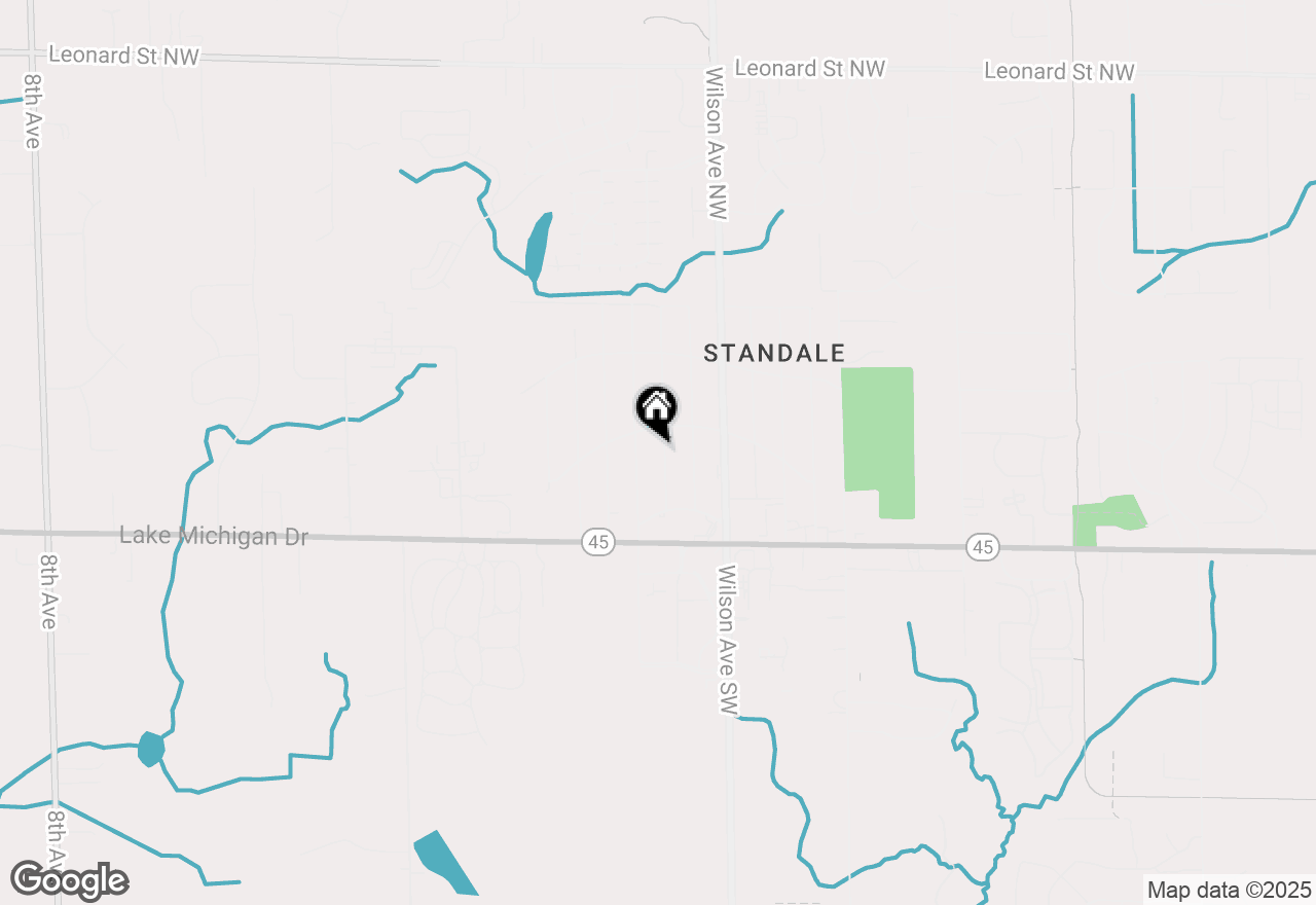 Map of 535 Clayton Avenue Nw, Grand Rapids, MI 49534