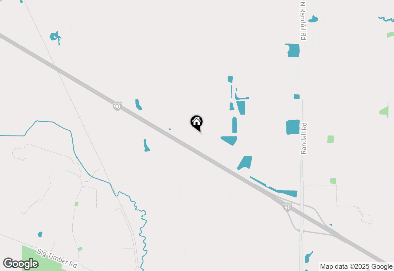 Map of 533 Towne Court, Gilberts, IL 60136