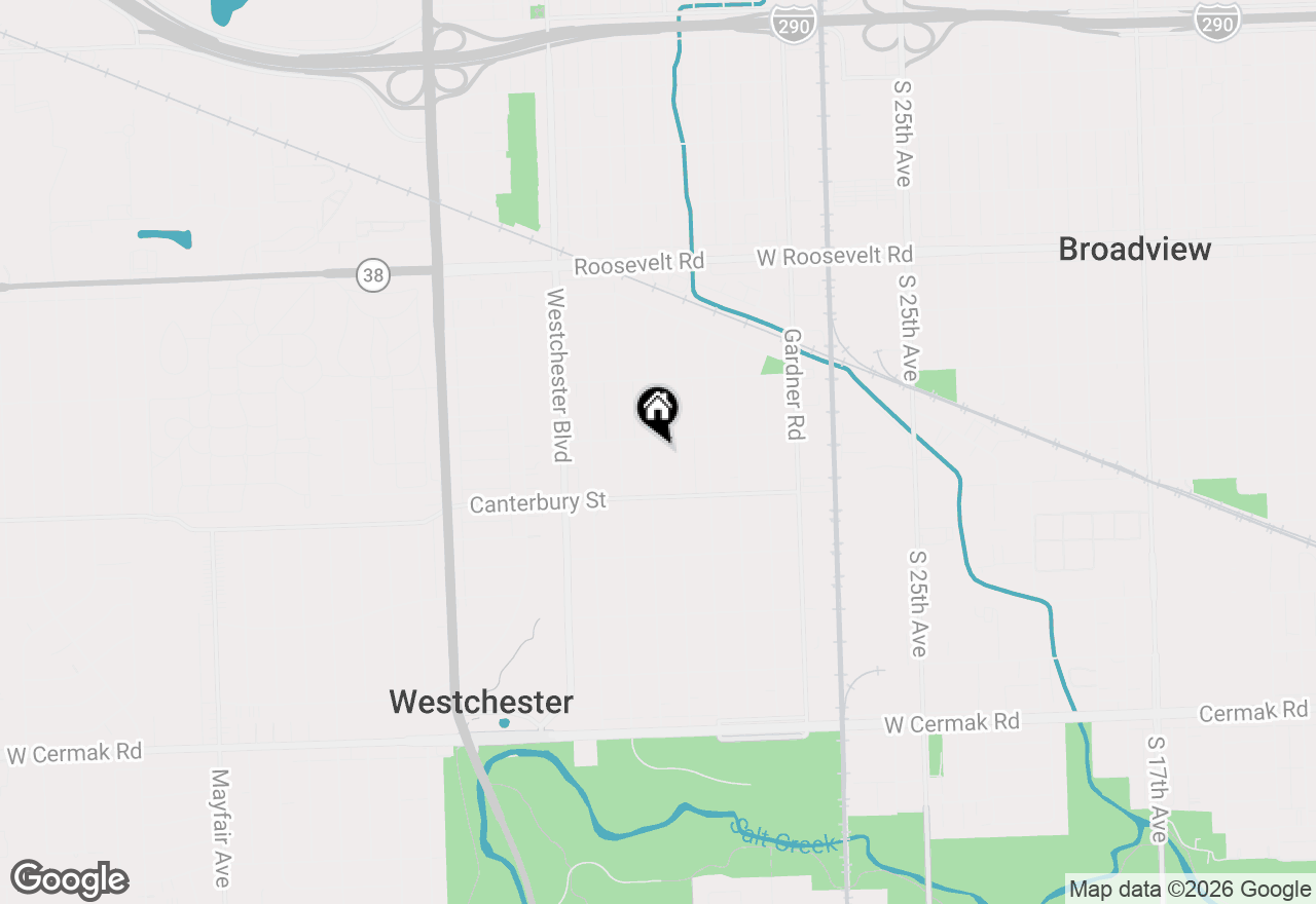 Map of 1513 Portsmouth Avenue, Westchester, IL 60154