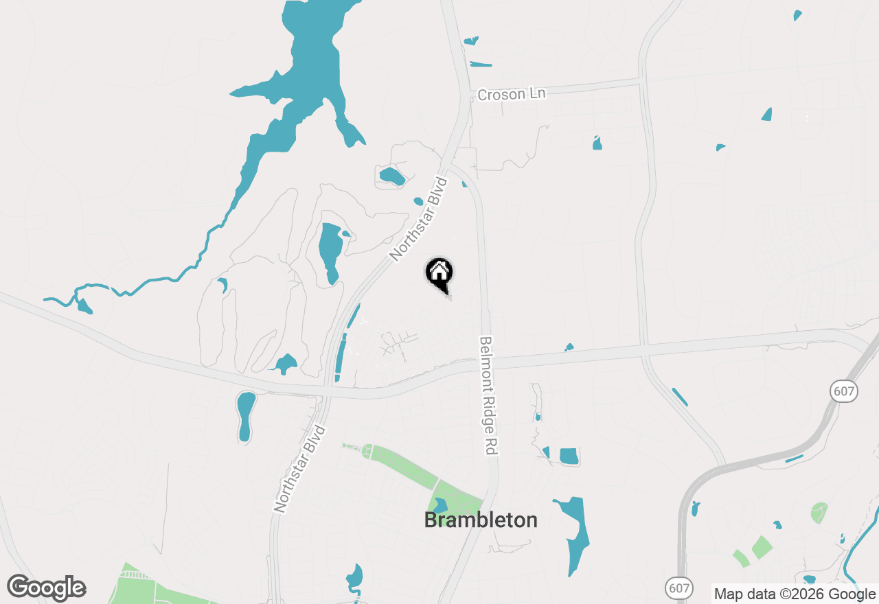 Map of 22660 Amberjack Square, Brambleton, VA 20148