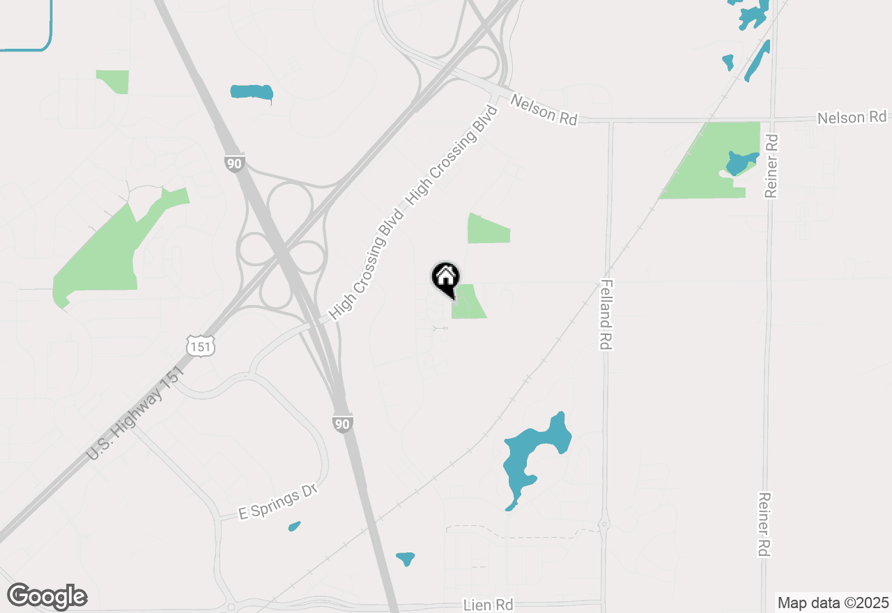 Map of (Address confidential), Madison, Wisconsin 53718