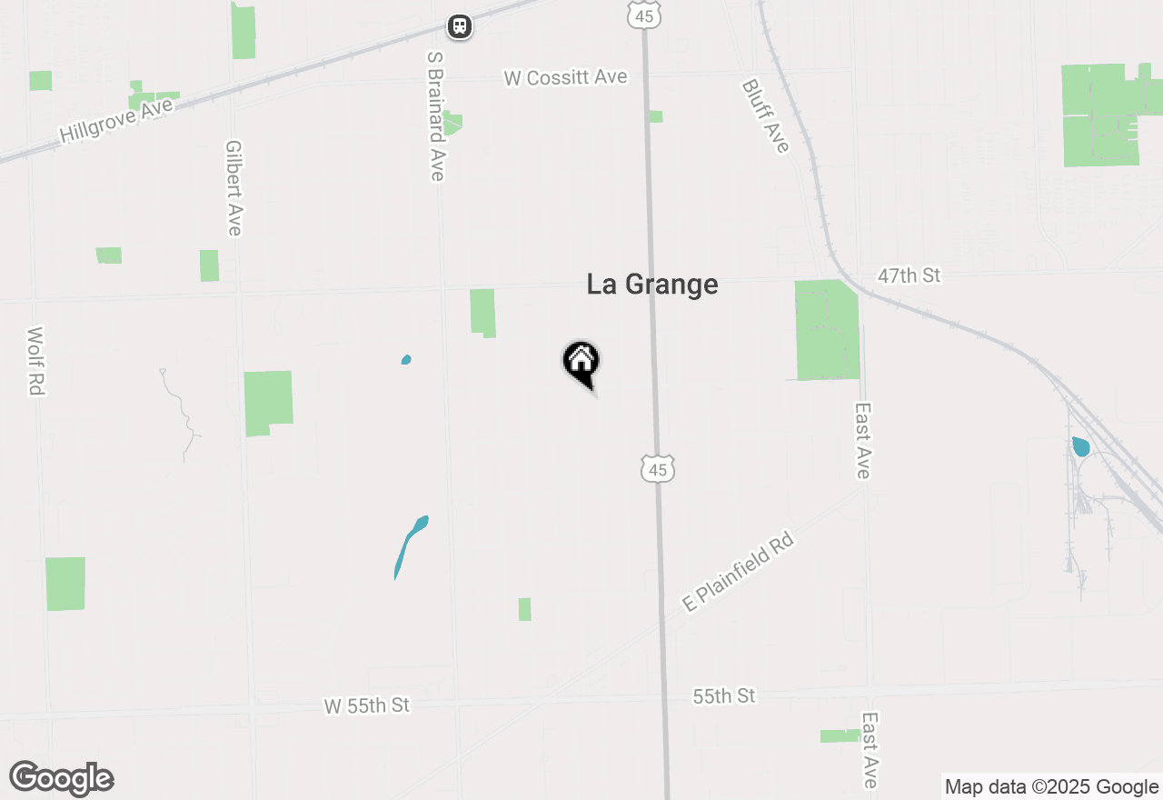 Map of 711 S Catherine Avenue, La Grange, IL 60525
