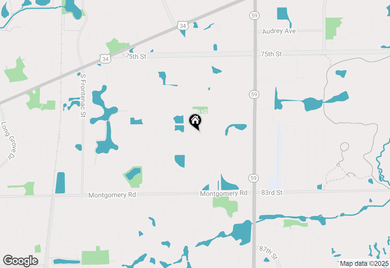 Map of 4209 Chelsea Manor Circle, Aurora, IL 60504