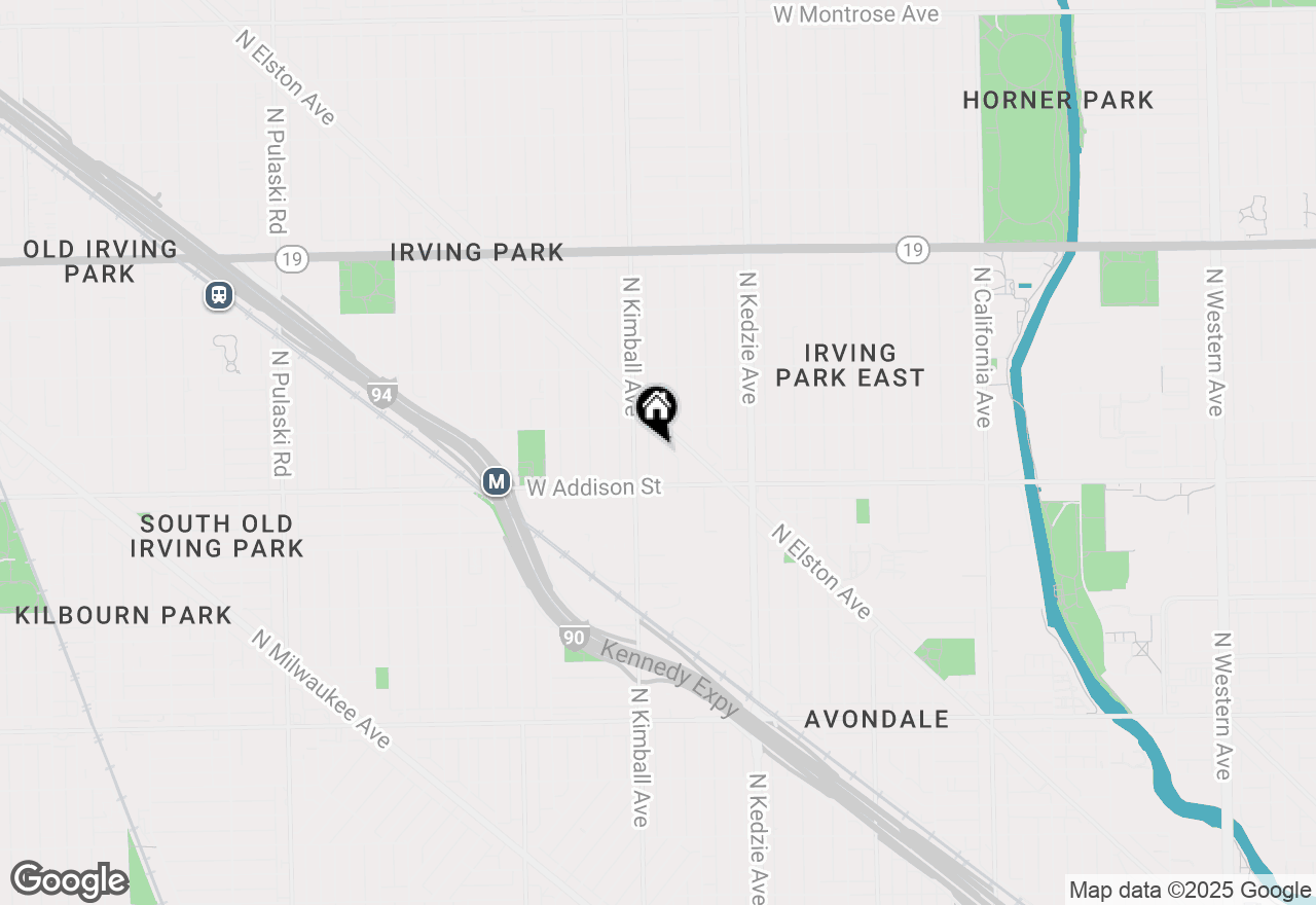 Map of 3634 N Christiana Avenue, Chicago, IL 60618