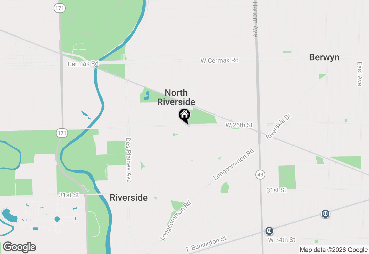 Map of 472 Northgate Court, Riverside, IL 60546