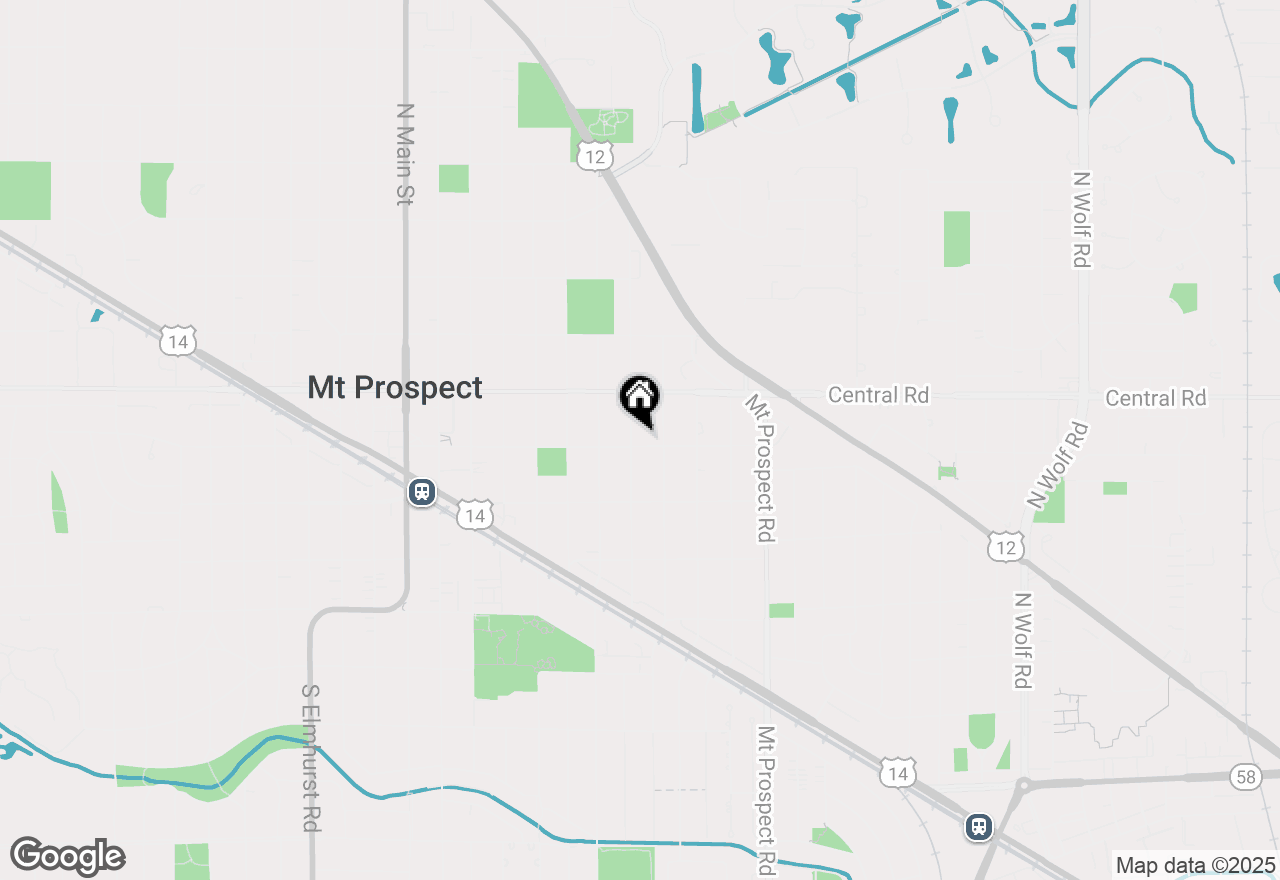 Map of 700 E Busse Avenue, Mount Prospect, IL 60056