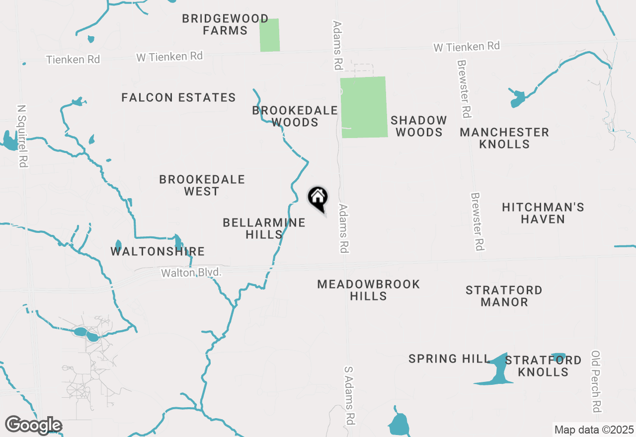 Map of 3095 Rolling Green Circle S, Rochester Hills, MI 48309