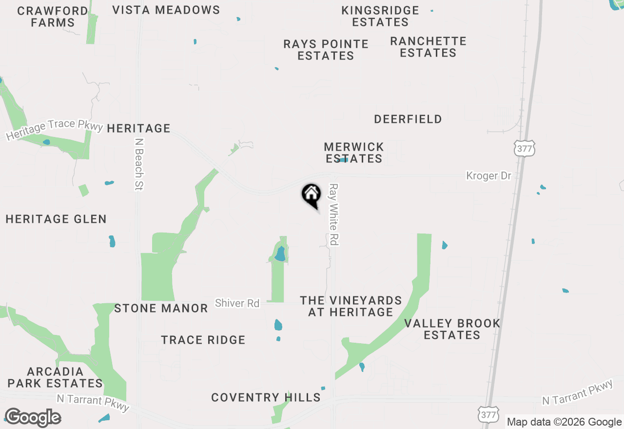 Map of 9237 Odeum Drive, Fort Worth, TX 76244