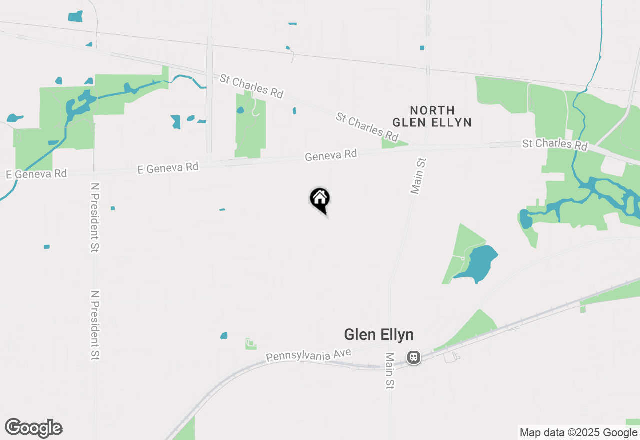 Map of 710 Western Avenue, Glen Ellyn, IL 60137