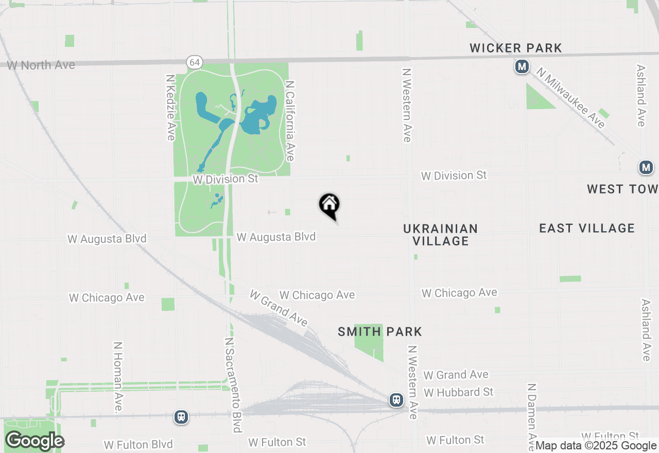 Map of 2647 W Cortez Street, Chicago, IL 60622