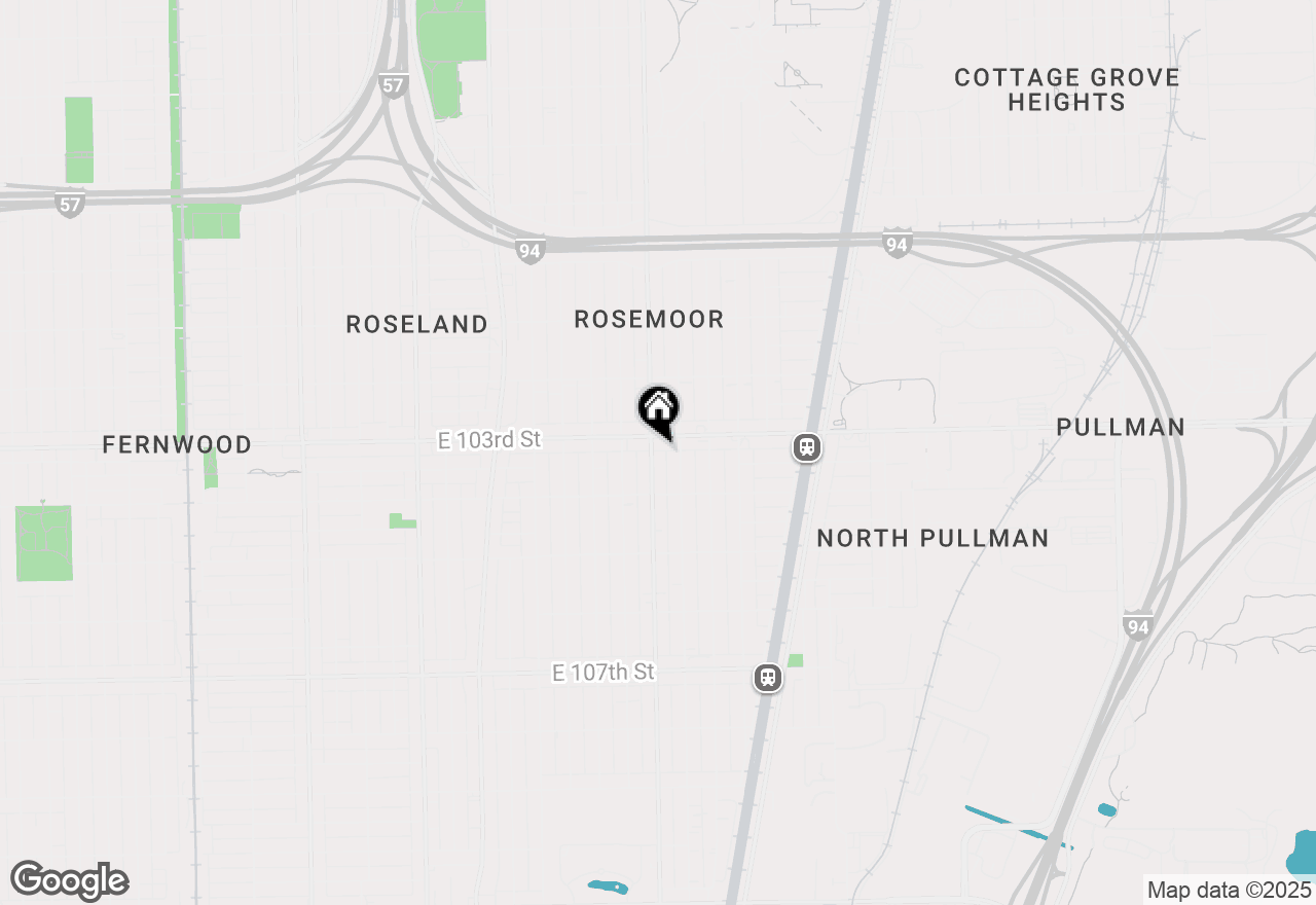 Map of 10315 S King Drive, Chicago, IL 60628