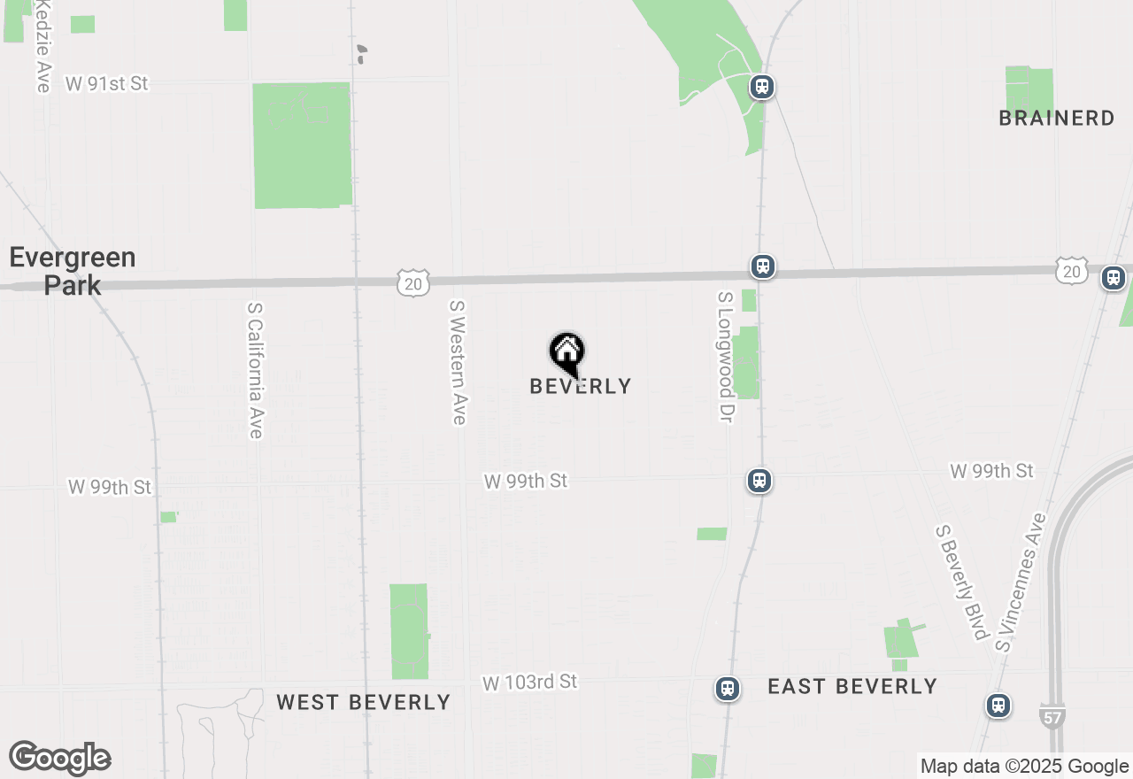 Map of 9709 S Leavitt Street, Chicago, IL 60643