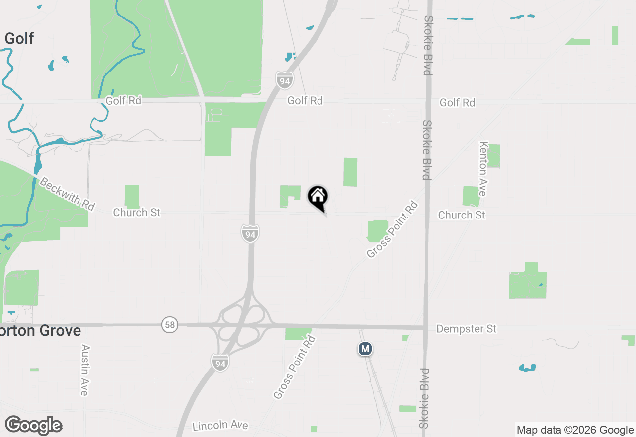 Map of 9153 Laramie Avenue, Skokie, IL 60077