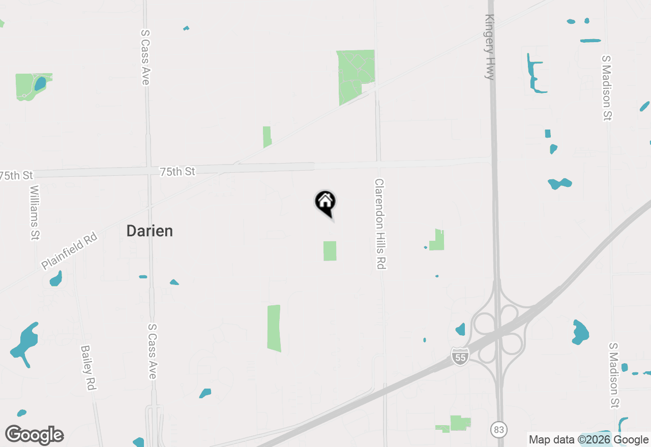 Map of 7700 Apple Tree Lane, Willowbrook, IL 60527