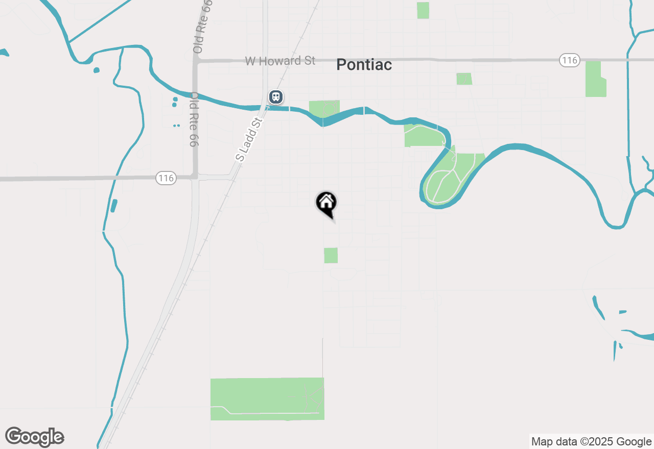 Map of 420 W Bennett Street, Pontiac, IL 61764