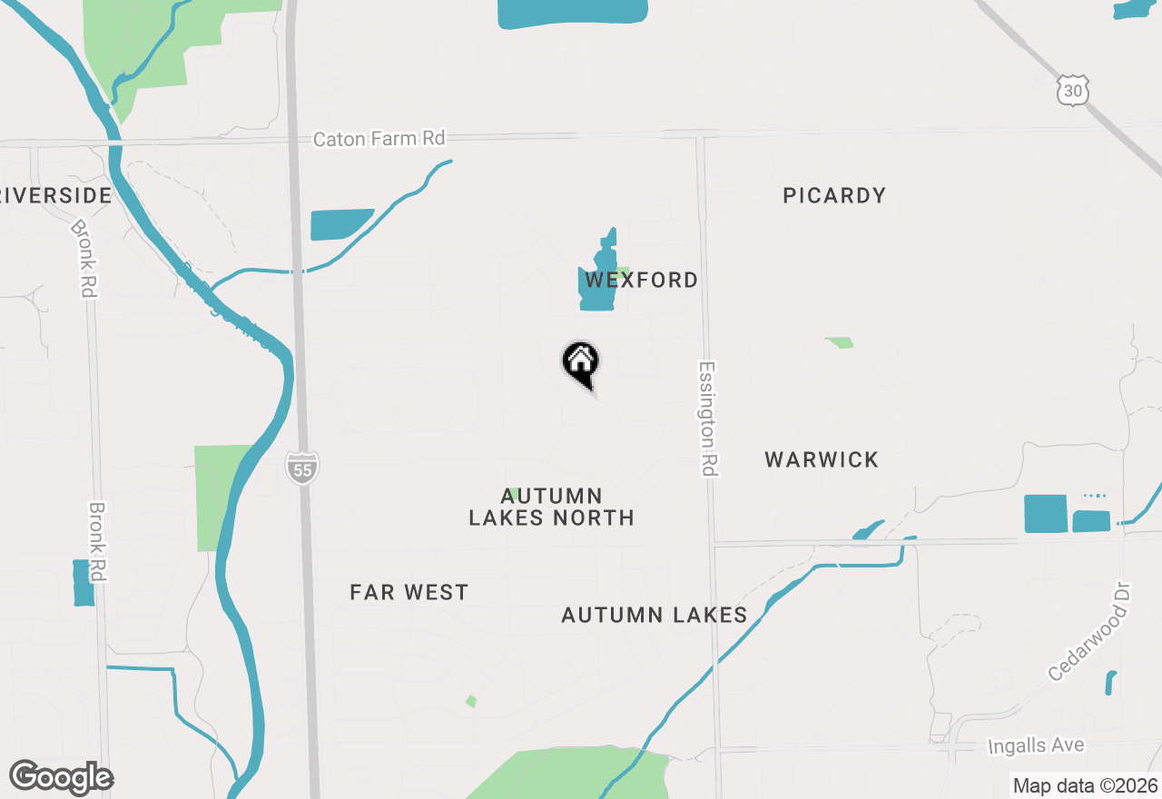 Map of 1959 Timberview Drive, Joliet, IL 60431