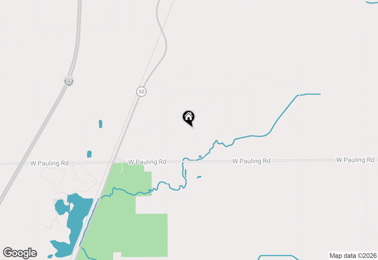 Map of 26906 S Sylvan Lane, Monee, IL 60449