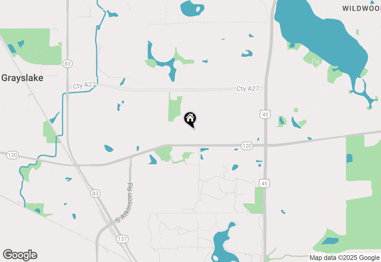 Map of 1191 Hummingbird Lane, Grayslake, IL 60030