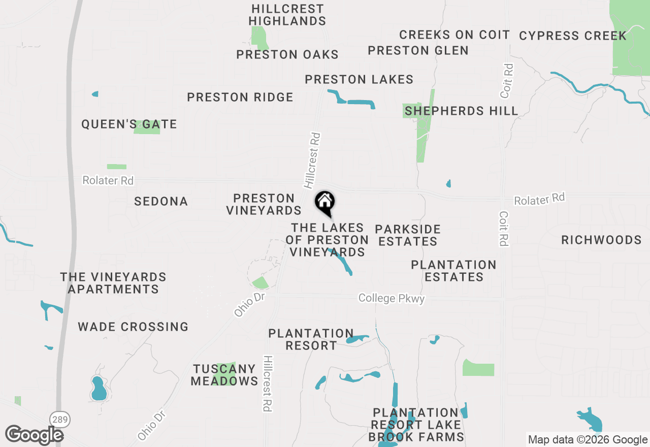 Map of 11139 Still Hollow Drive, Frisco, TX 75035