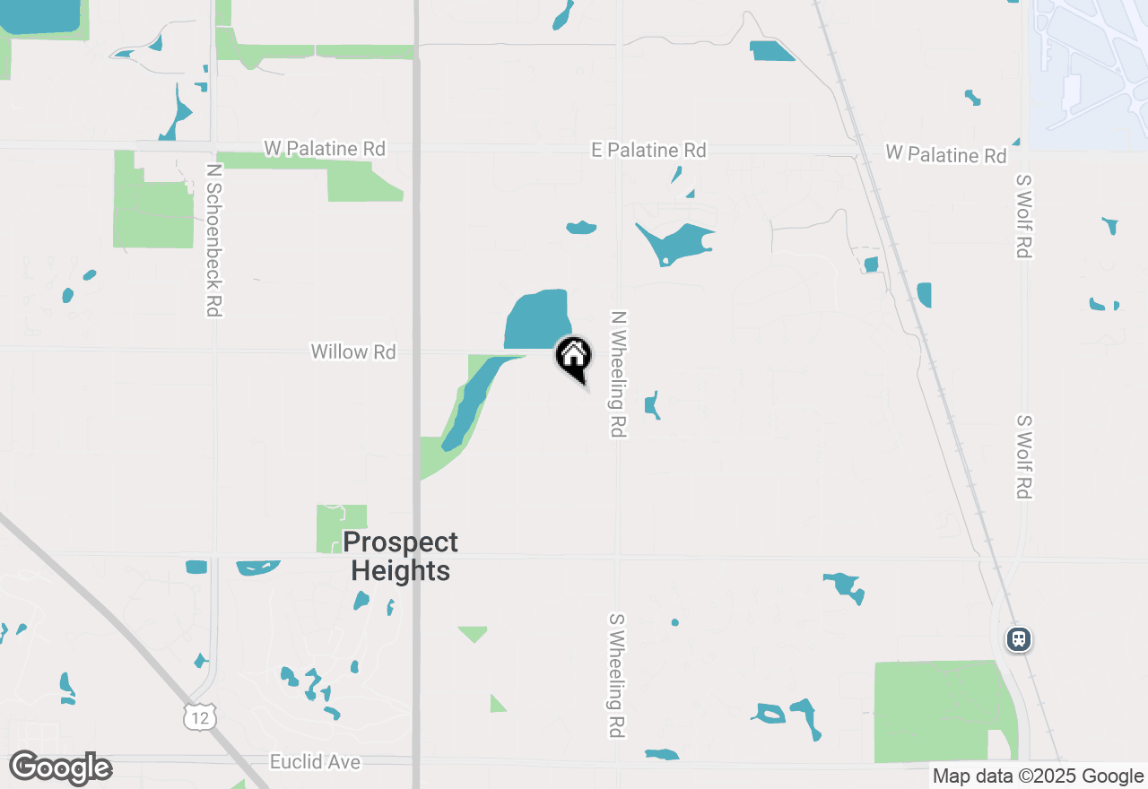 Map of 300 E Marion Avenue, Prospect Heights, IL 60070