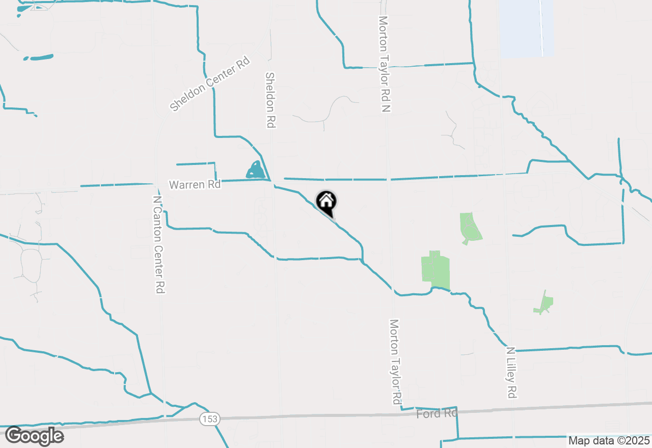 Map of 44040 N Umberland Circle, Canton, MI 48187