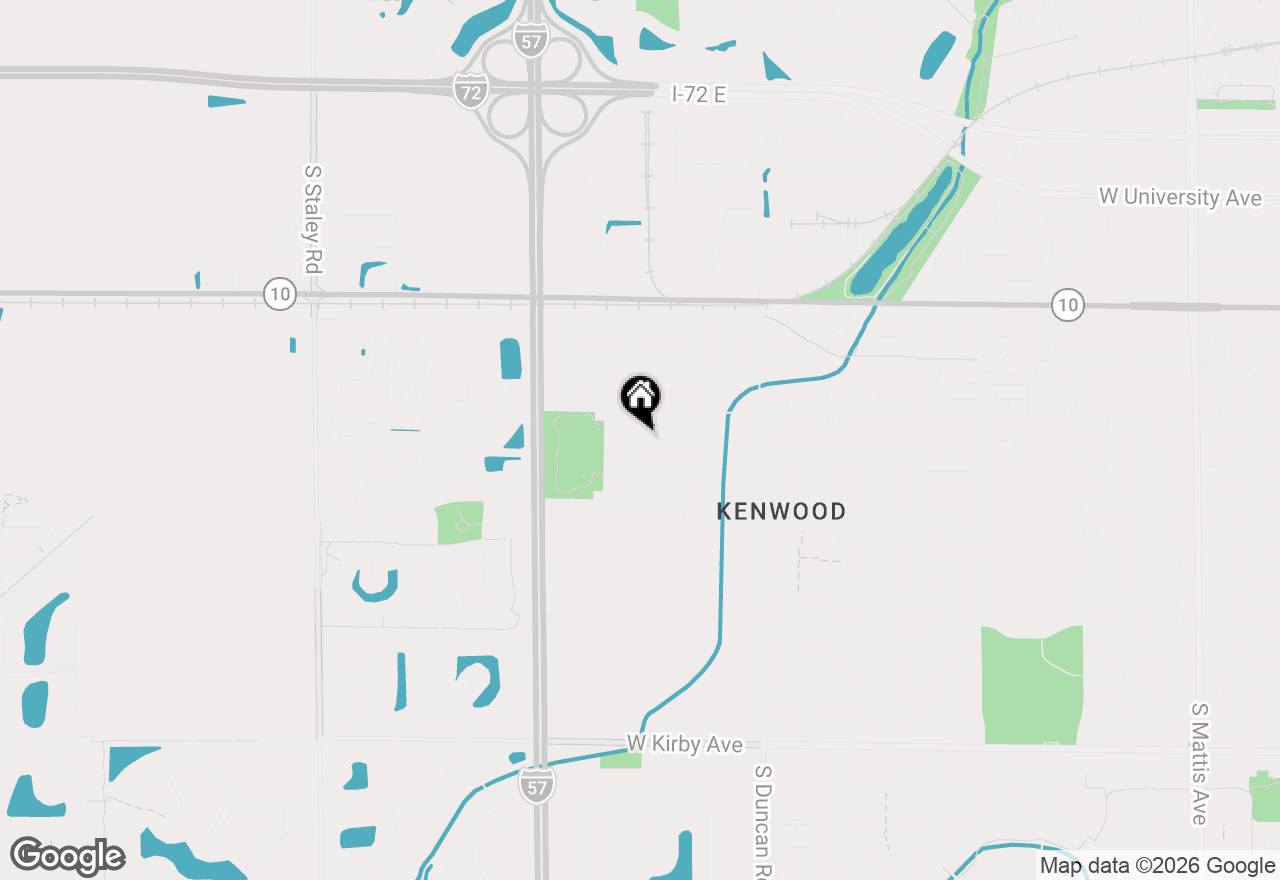 Map of 3306 W Daniel Street, Champaign, IL 61821