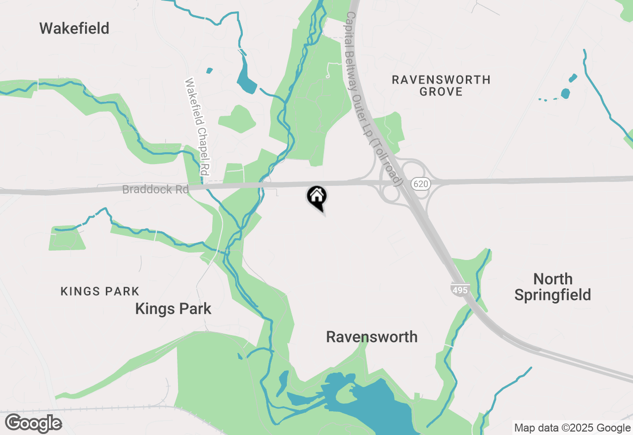 Map of 8106 Carrick Lane, Springfield, VA 22151