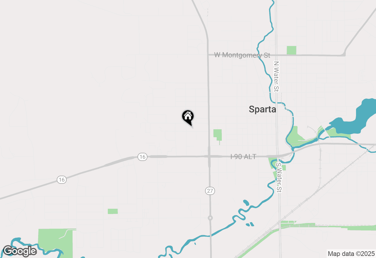 Map of 916 St Anne St, Sparta, WI 54656