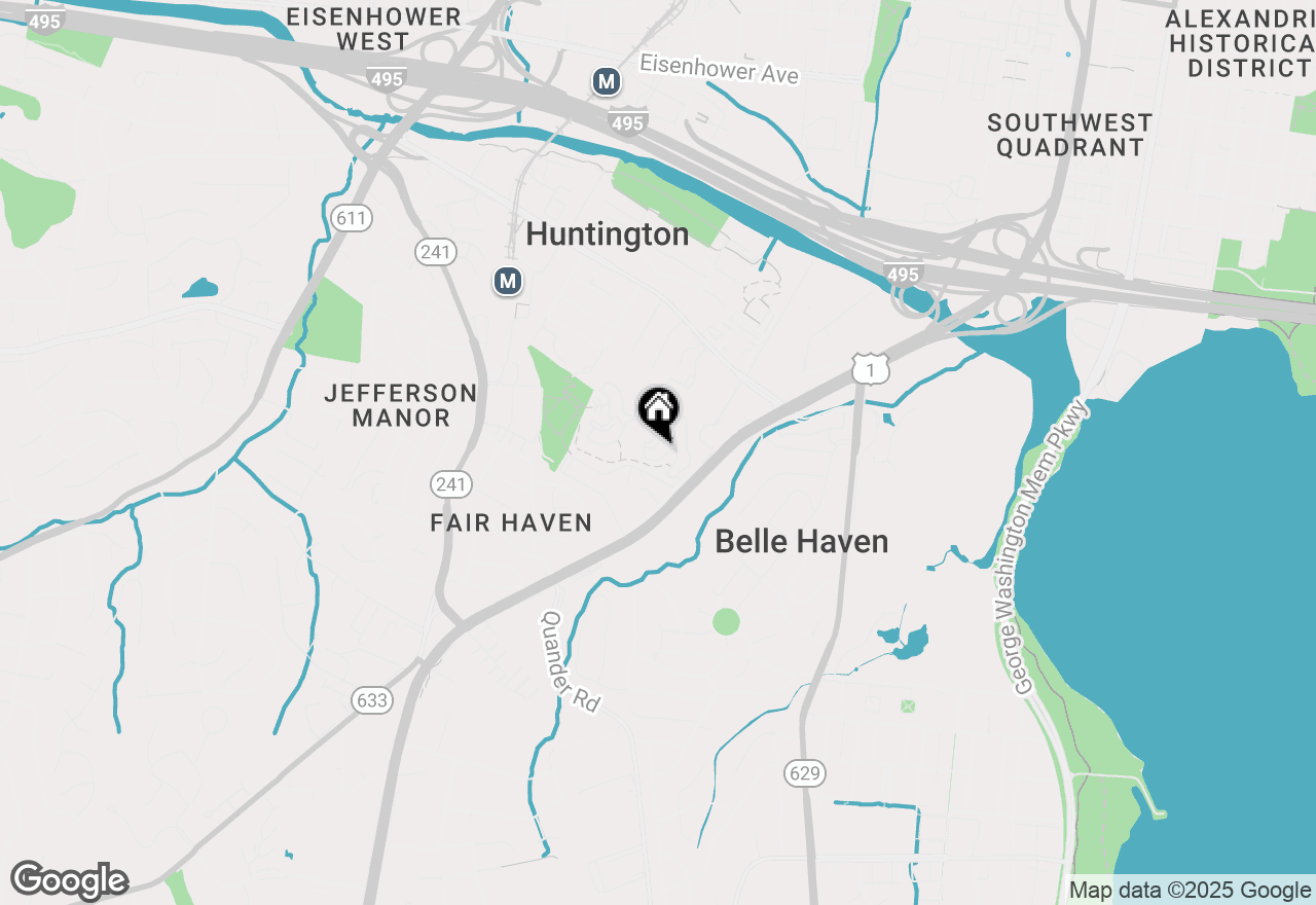 Map of 5904 Mount Eagle Drive #1109, Alexandria, VA 22303