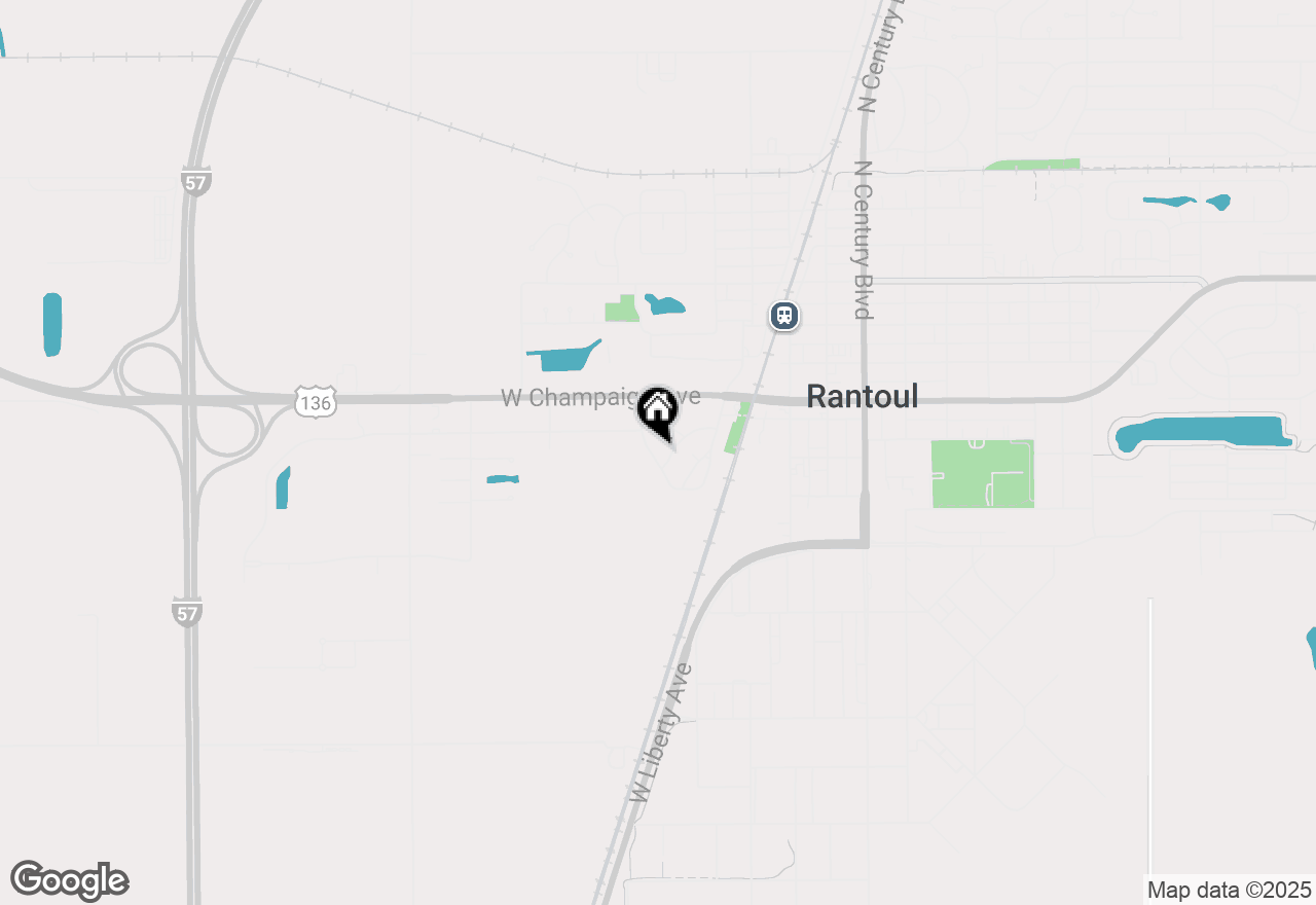 Map of 32 James Road, Rantoul, IL 61866