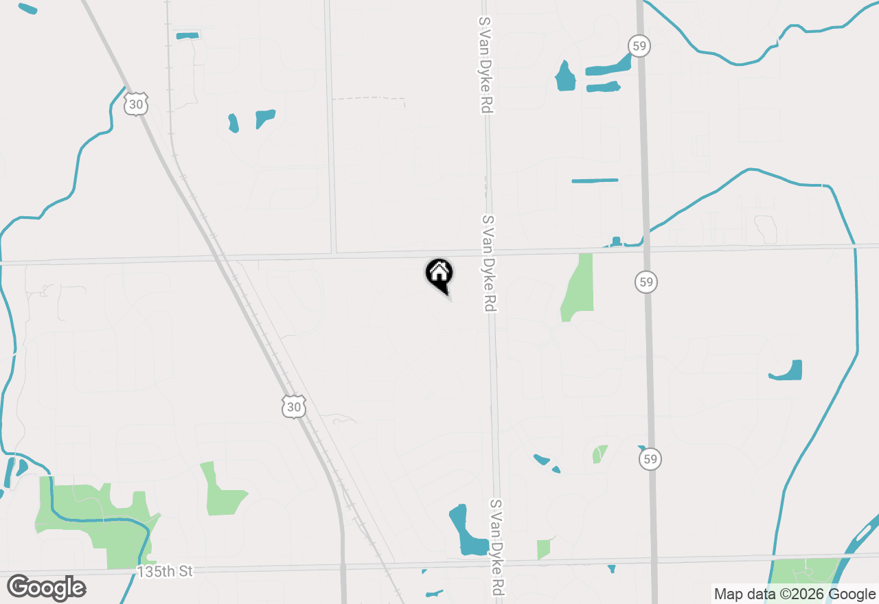 Map of 12806 S Nicholas Drive, Plainfield, IL 60585