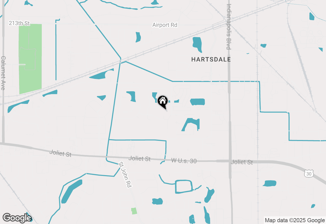 Map of 1300 Marigold Place, Schererville, IN 46375