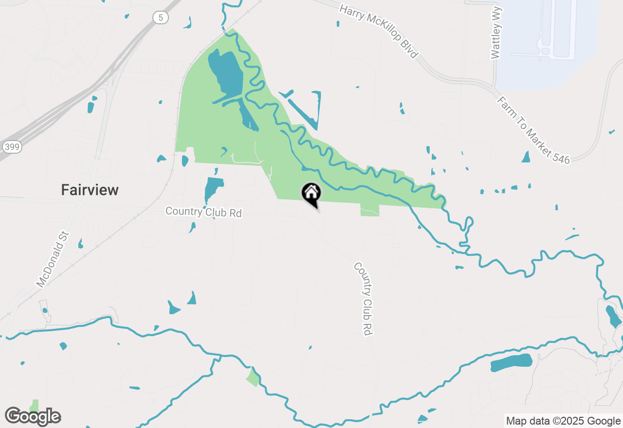 Map of 941 Circle In The Woods, Fairview, TX 75069