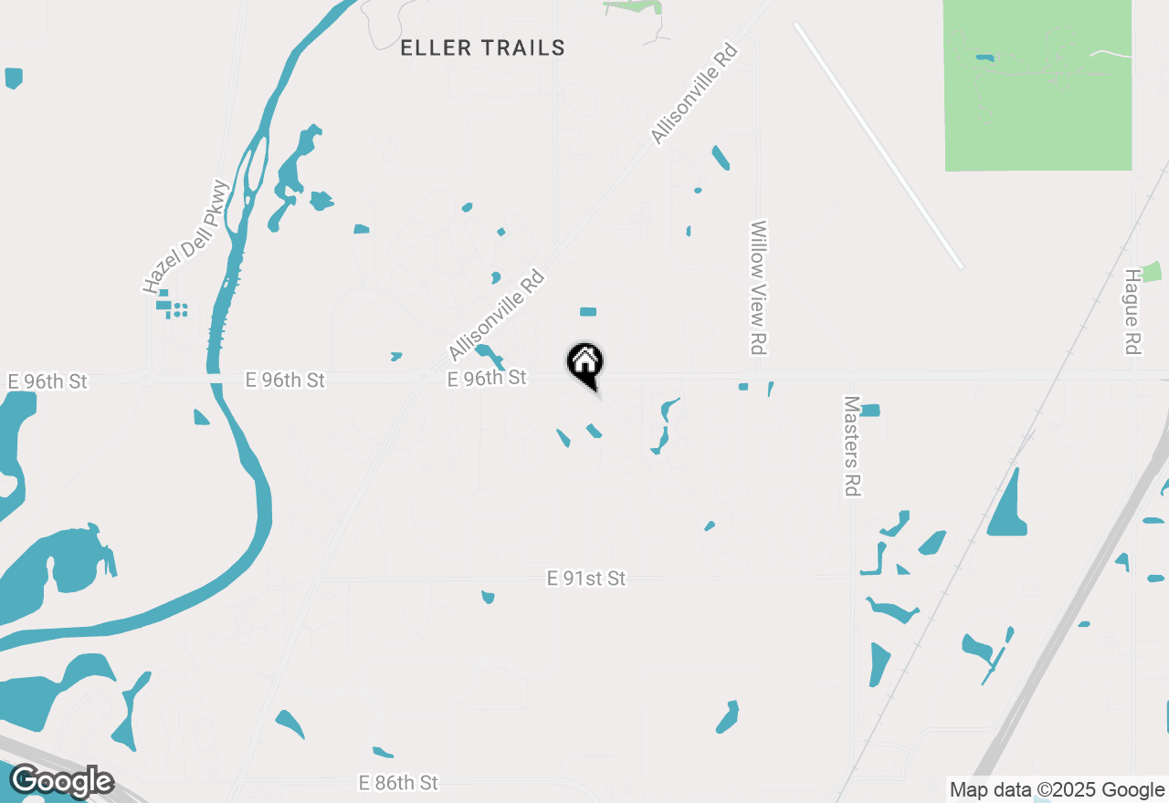 Map of 9560 Bay Vista E Drive, Indianapolis, IN 46250