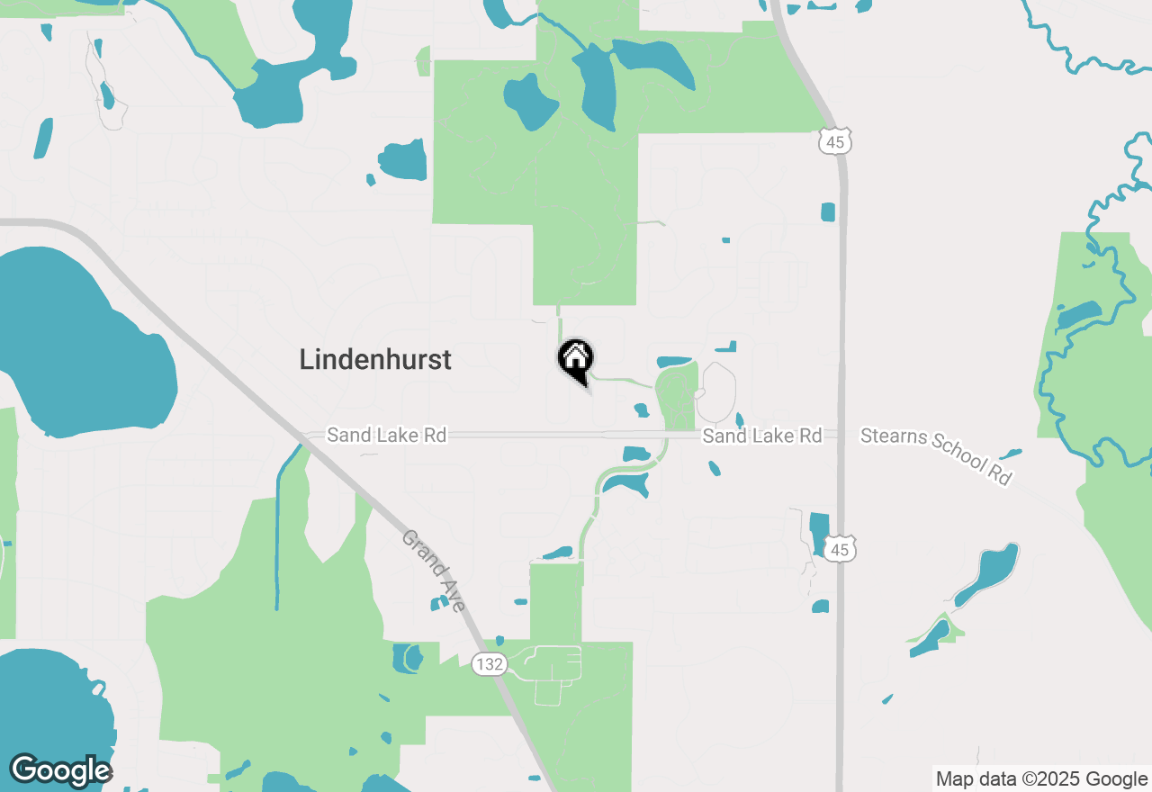Map of 325 Tanager Lane, Lindenhurst, IL 60046