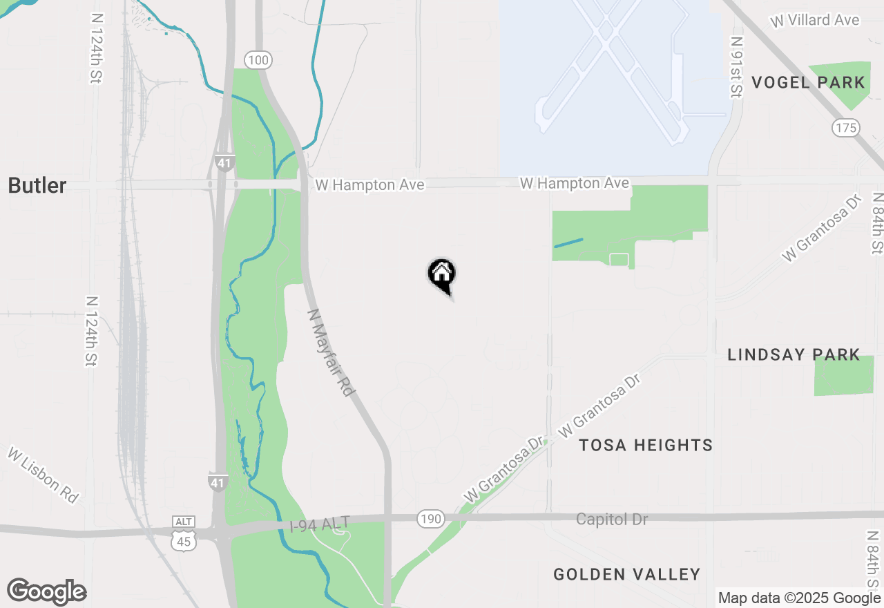 Map of 4520 N 106th St, Wauwatosa, WI 53225