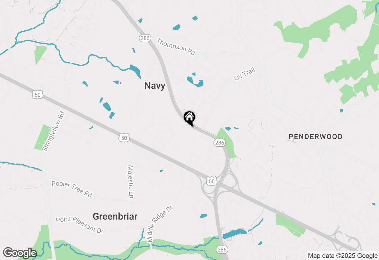 Map of 12798 Fox Keep Run, Fairfax, VA 22033